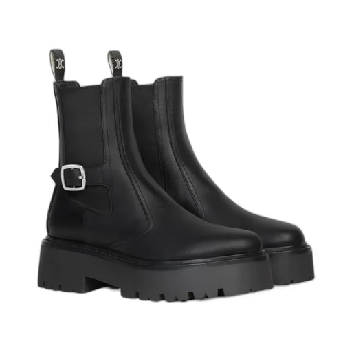Bulky Chelsea Boot In Calfskin