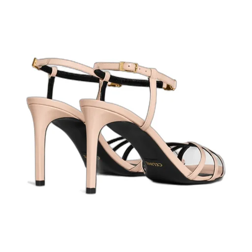 Celine Soir Sandal In Patent Calfskin
