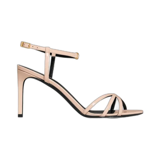 Celine Soir Sandal In Patent Calfskin