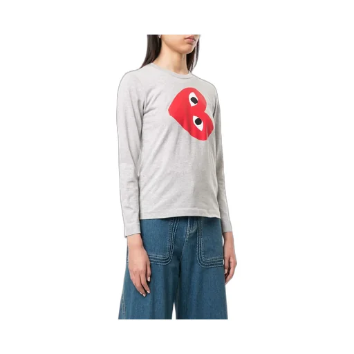 Logo-Print Crew Neck Top