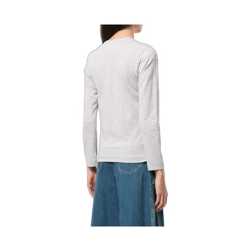 Logo-Print Crew Neck Top