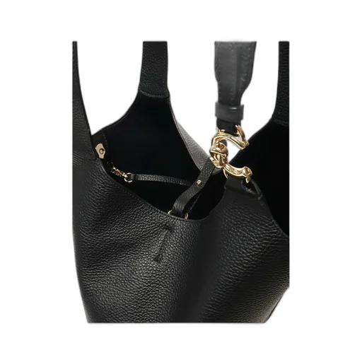 C-Easy Logo Plaque Shoulder Bag