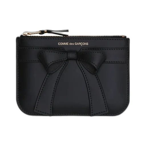 Big Bow Zipped Purse