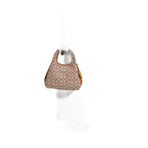 Hadley Monogram-Jacquard Leather Bag