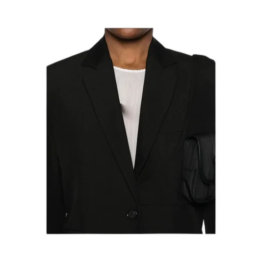 Long Sleeve Suit Jacket With Pocket Detail