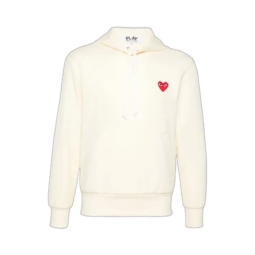 Hooded Sweater With Heart Logo