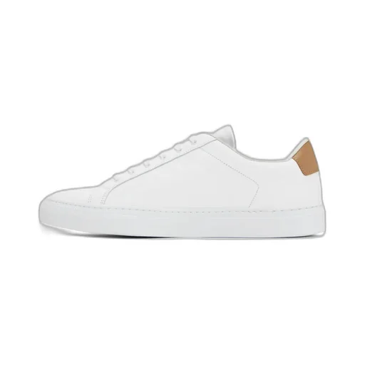 Round-Toe Lace-Up Sneakers