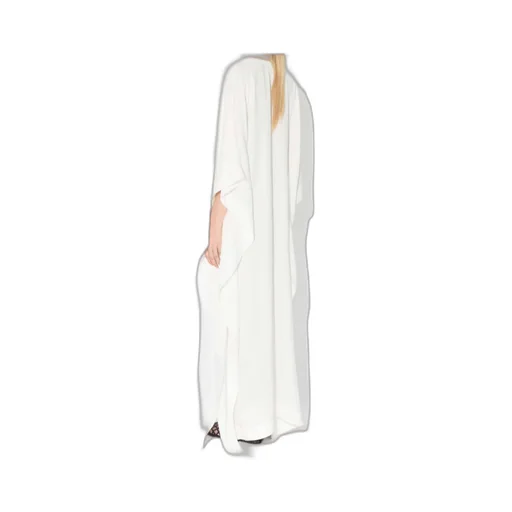 Loose Fit V-Neck Kaftan Dress