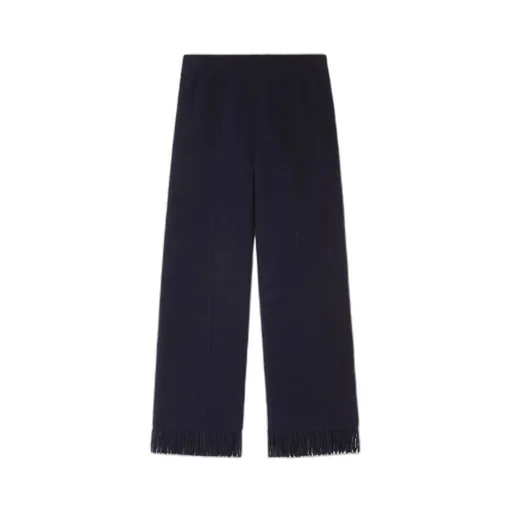Fringe-Detail Trousers