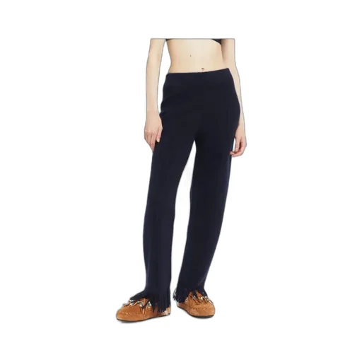 Fringe-Detail Trousers