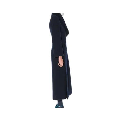 Wool Curved Coat