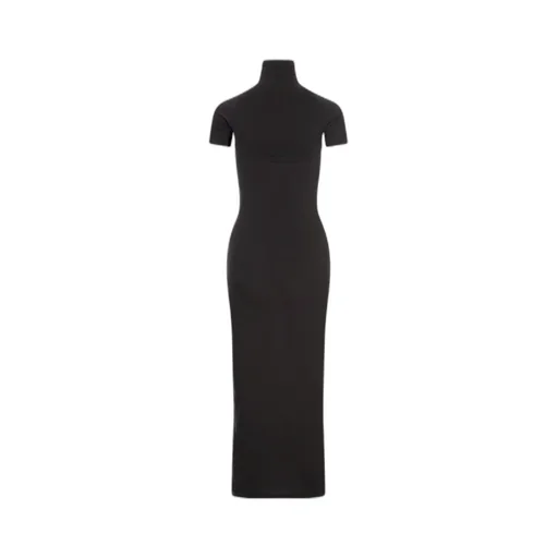 Second-Skin Knit Cut-Out Dress