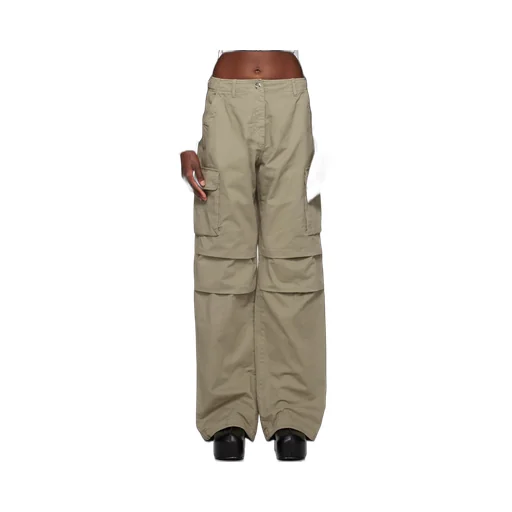Logo Wide-Legged Casual Pants
