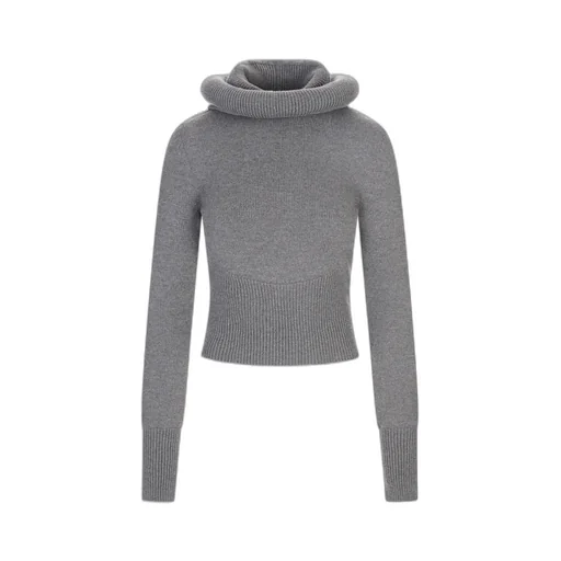 Hooded Knitted Jumper