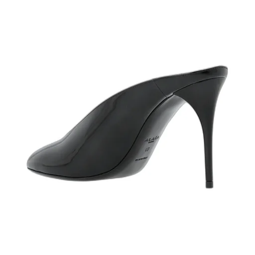 60Mm Patent-Leather Mules