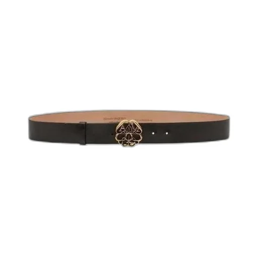 Logo Plaque Buckle Belt