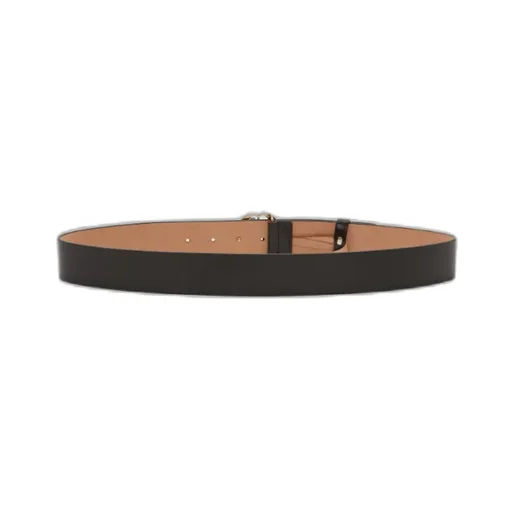 Logo Plaque Buckle Belt