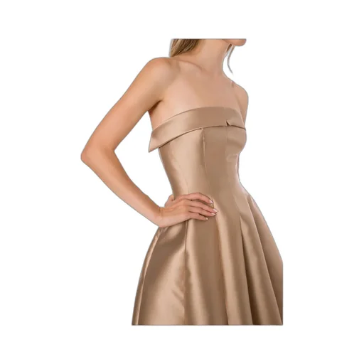 Sleeveless Mikado Evening Dress