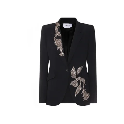 Single Breasted Embellished Blazer