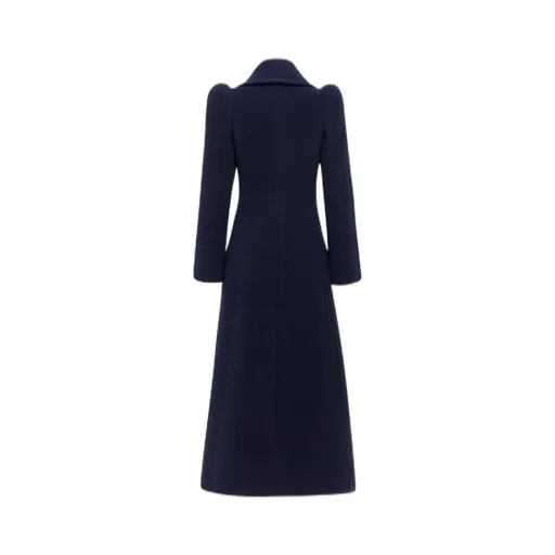 Wool Curved Coat