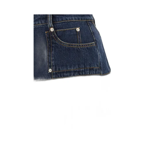 Denim A-Line Skirt
