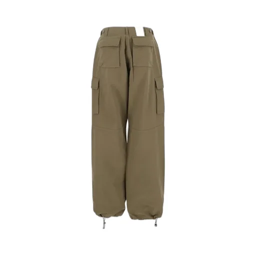Logo Wide-Legged Casual Pants