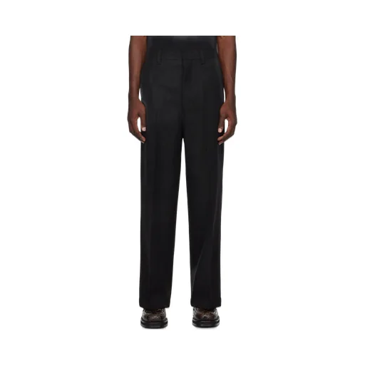 Wide-Leg Tailored Trousers