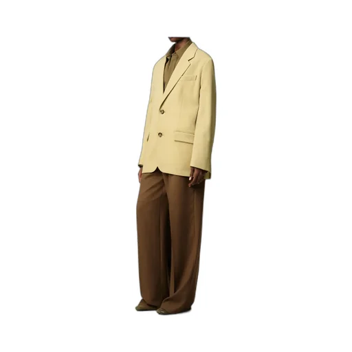 Loose Single-Breasted Jacket