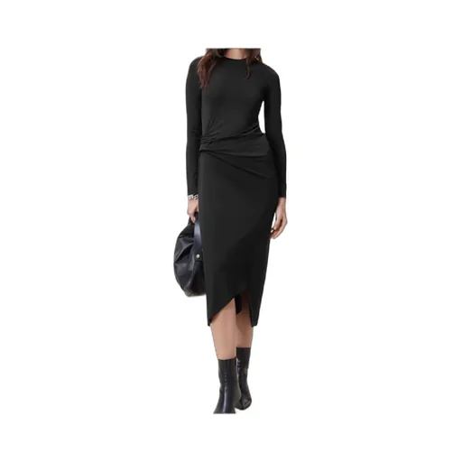 Draped Midi Dress