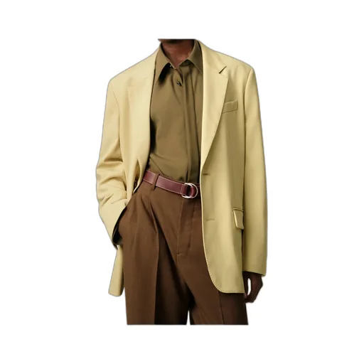 Loose Single-Breasted Jacket