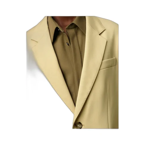 Loose Single-Breasted Jacket