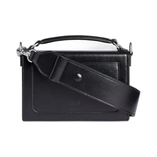 Logo Plaque Lunch Box Shoulder Bag