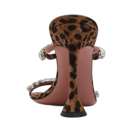 Round Toe High Heel Sandals