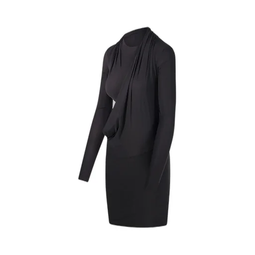 Draped Cutout Dress