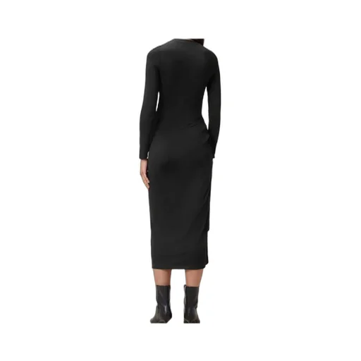 Draped Midi Dress
