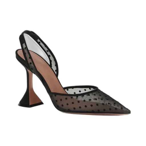 Pointed High-Heeled Sandals