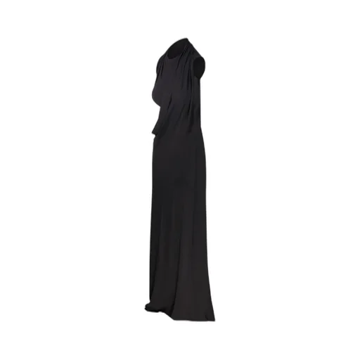 Cut-Out Draped Dress
