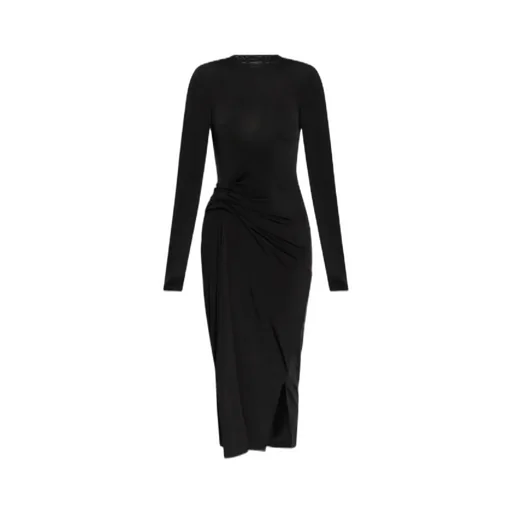 Draped Midi Dress