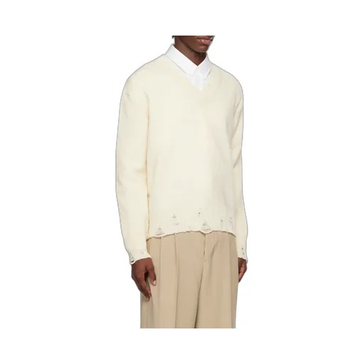 Long-Sleeved Wool Sweater