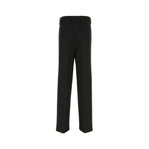 Wide-Leg Tailored Trousers