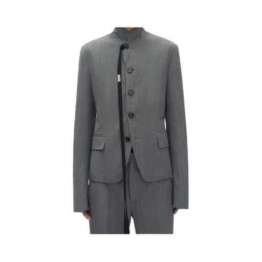 Reinier Pinstripe Ribbon Jacket