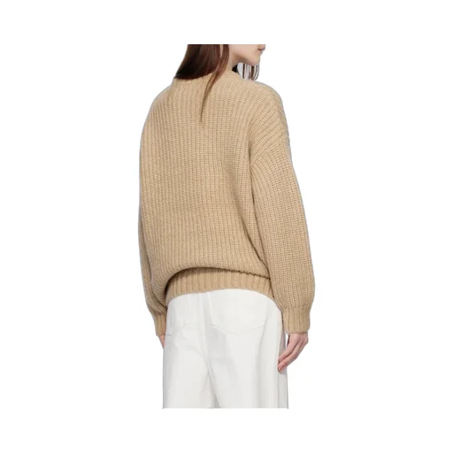 Crew-Neck Ribbed Jumper