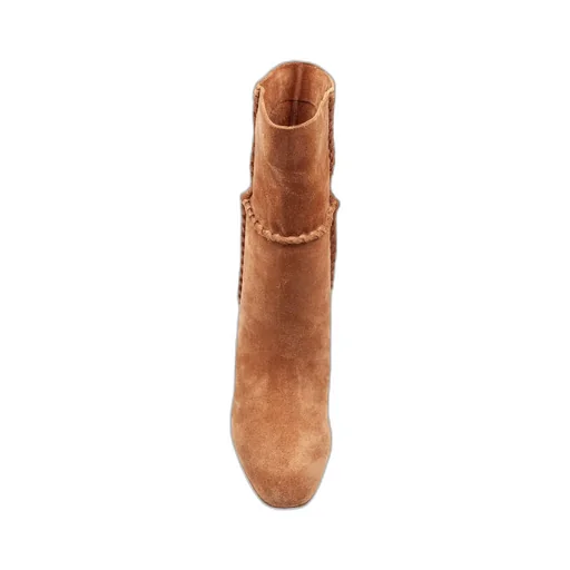 Chunky Heeled Ankle Boots