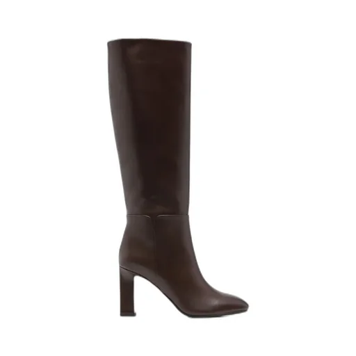 Sellier Almond-Toe Boots
