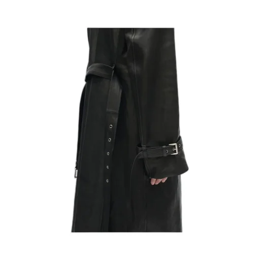 Belted Double-Breasted Coat