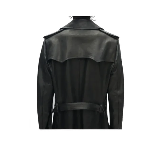 Belted Double-Breasted Coat