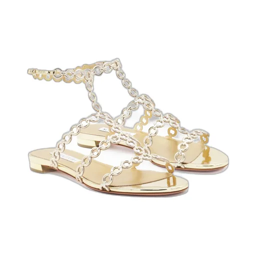 Infinity Chain Flat Sandals