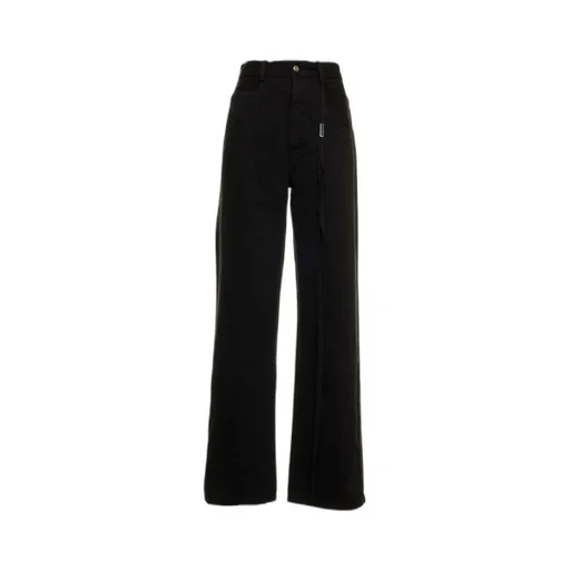 Wide-Leg Cotton Jeans