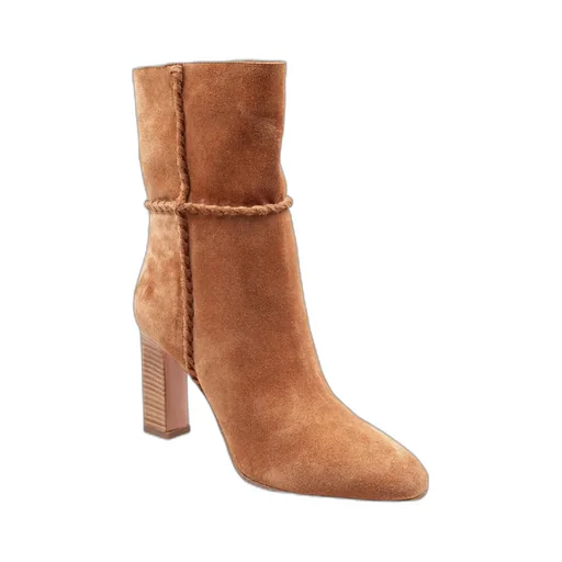 Chunky Heeled Ankle Boots