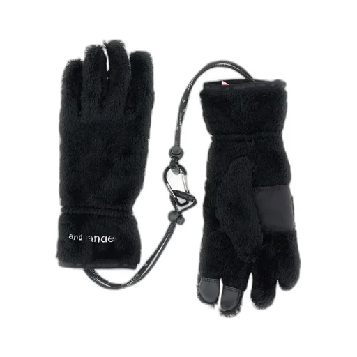 Logo Embroidered Fleece Gloves